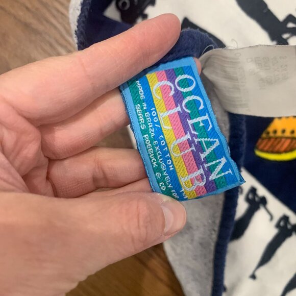 Vintage Ocean Club Sears Made In Brazil The Golfers Club Beach Towel 40" x 70" - Picture 6 of 7